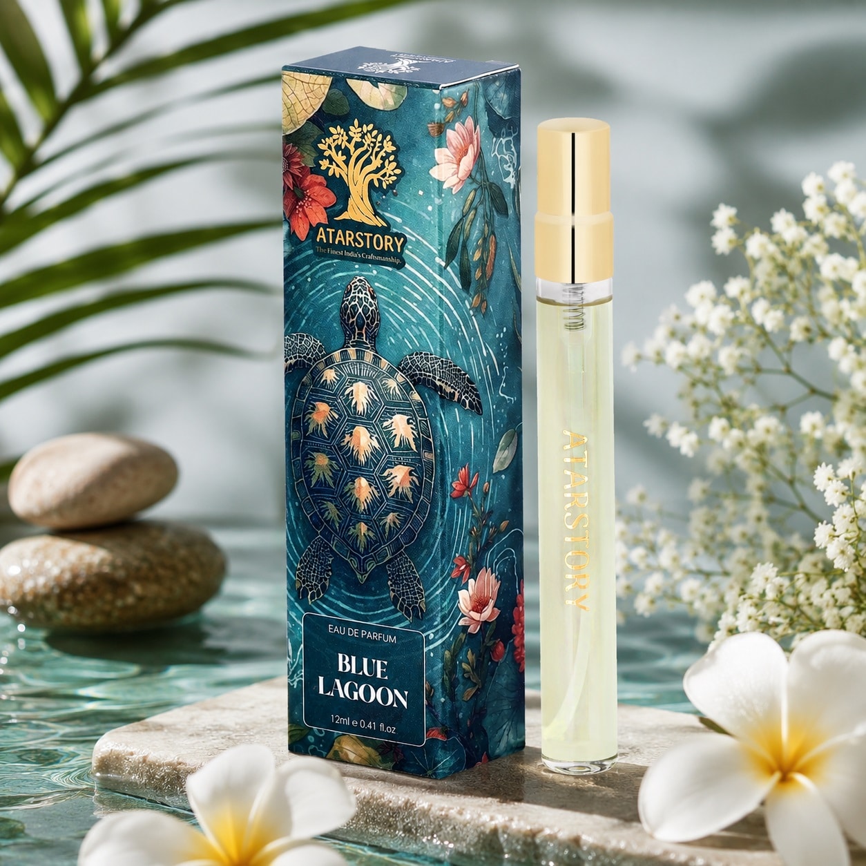 Blue Lagoon Eau de Perfume for Men & Women Long Lasting Scent Perfect Gifting